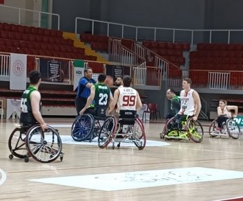 HDI Sigorta Tekerlekli Sandalye Basketbol Süper Ligi'nde 1. Etap bitti.